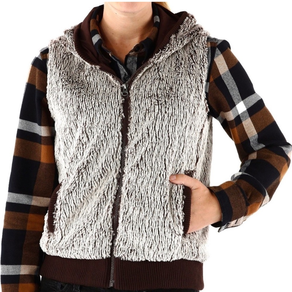 Patagonia Conejo Fuzzy Hooded Vest